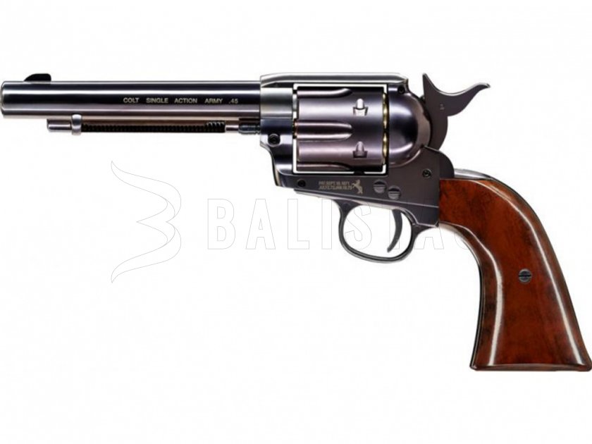 Revolver à air comprimé Umarex Colt Single Action Army SAA .45 blued 4,5mm