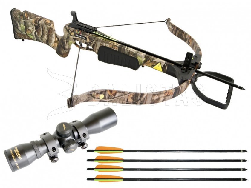 Arbalète Jandao Chace Wind 150LB Set Scope