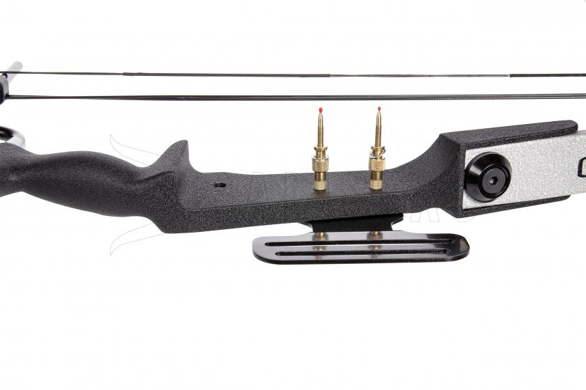 Arc Perfect Line Cobra à poulies 55lb argenté gaucher