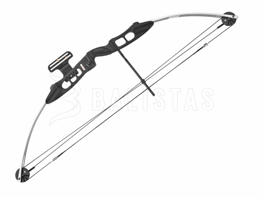 Arc Perfect Line Cobra à poulies 55lb argenté gaucher