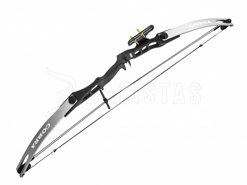 Arc Perfect Line Cobra à poulies 55lb argenté gaucher