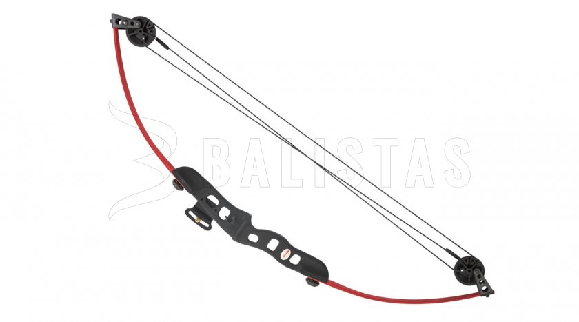 Arc à poulies Perfect Line Nova Beetle 25lb rouge