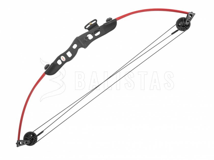 Arc à poulies Perfect Line Nova Beetle 25lb rouge