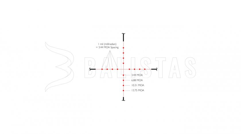 Lunette de visée Hawke Vantage 4-16x50 AO Mil Dot IR