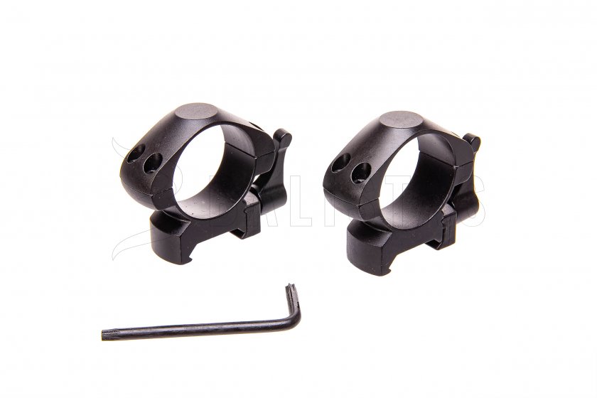 Fixation Venox 22mm/30mm acier moyen blocage rapide