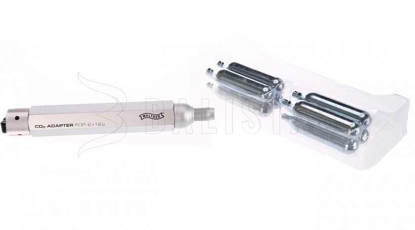 Adaptateur pour 2x cartouches CO2 12g Umarex