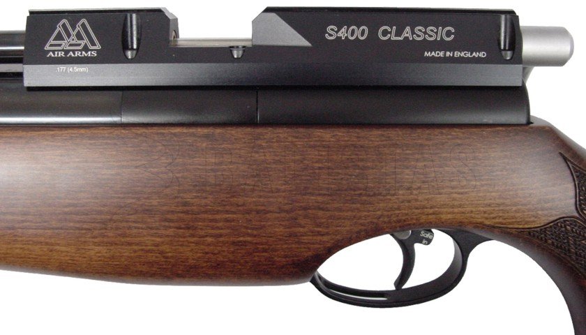 Carabine à air comprimé Air Arms S400 Carbine 5,5mm Noyer
