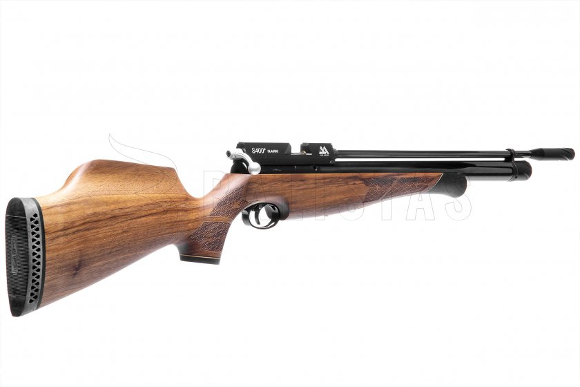 Carabine à air comprimé Air Arms S400 Rifle 4,5mm Walnut