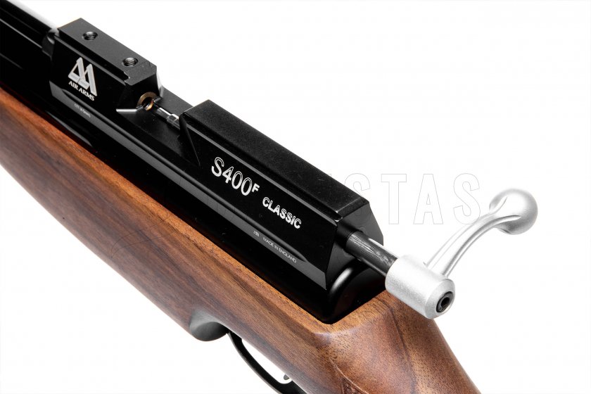 Carabine à air comprimé Air Arms S400 Rifle 4,5mm Walnut