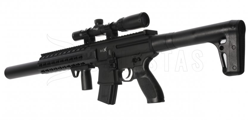 Carabine à air Sig Sauer MCX 4,5mm avec lunette