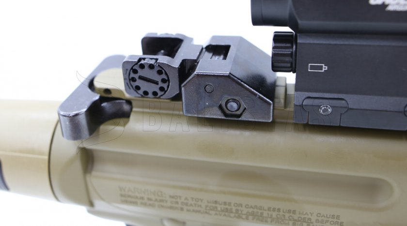 Carabine à air Sig Sauer MPX 4,5mm FDE Sand avec collimateur