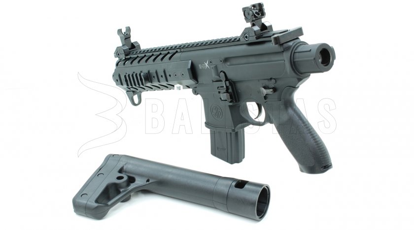 Carabine à air Sig Sauer MPX 4,5mm avec viseur point rouge