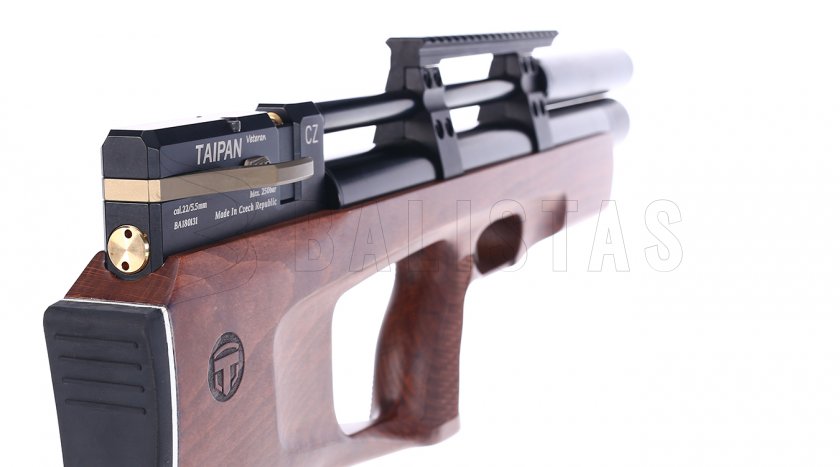 Carabine à air comprimé Taipan Veteran Compact 6,35mm Beech