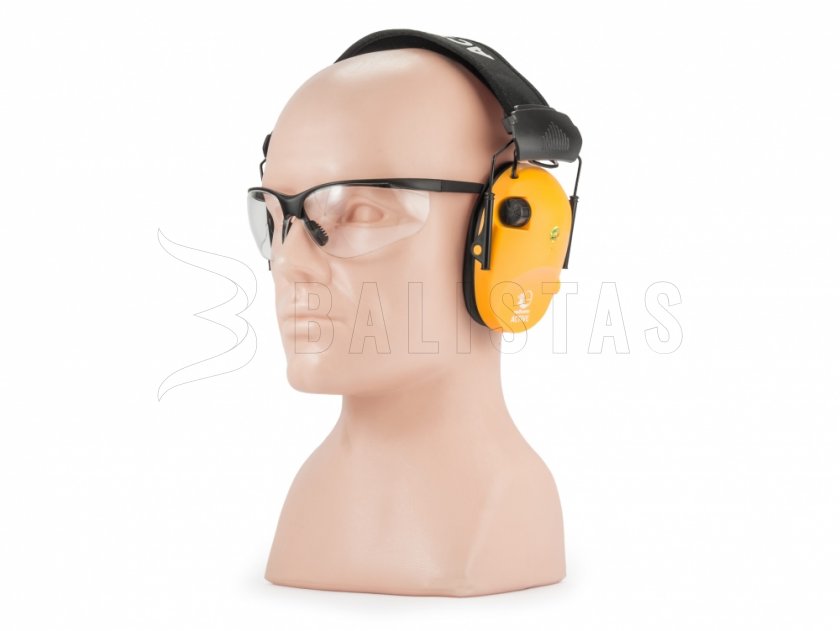 Casque RealHunter Aktivní Pro orange + lunettes