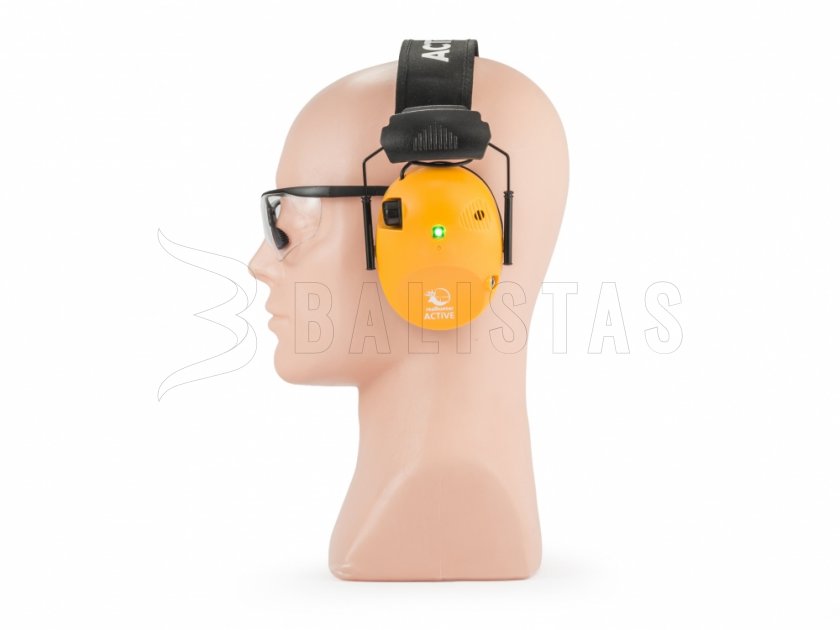 Casque RealHunter Aktivní Pro orange + lunettes