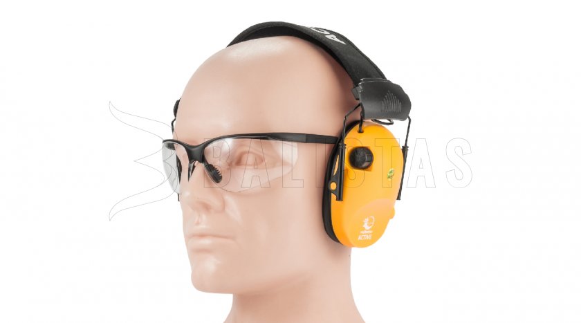 Casque RealHunter Aktivní Pro orange + lunettes