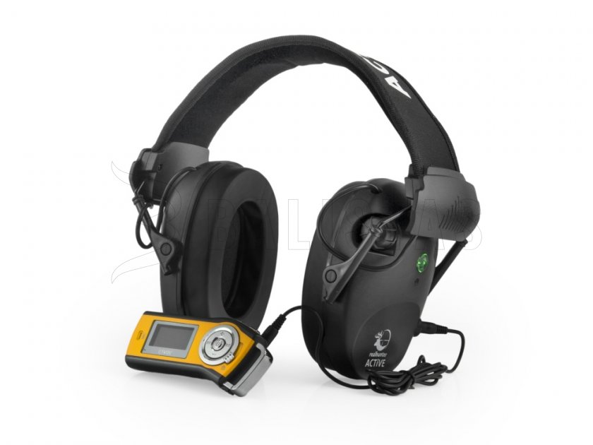 RealHunter Active Pro Noir Casque + Lunettes