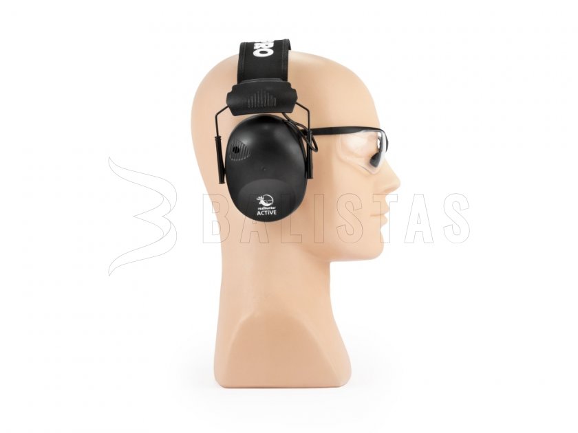 RealHunter Active Pro Noir Casque + Lunettes
