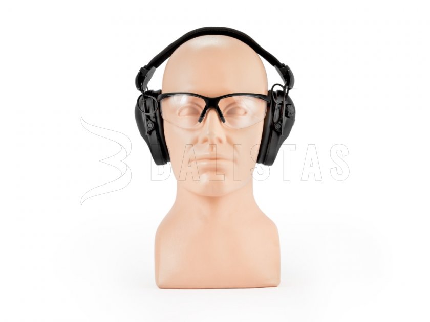 RealHunter Active Pro Noir Casque + Lunettes