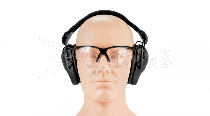 RealHunter Active Pro Noir Casque + Lunettes