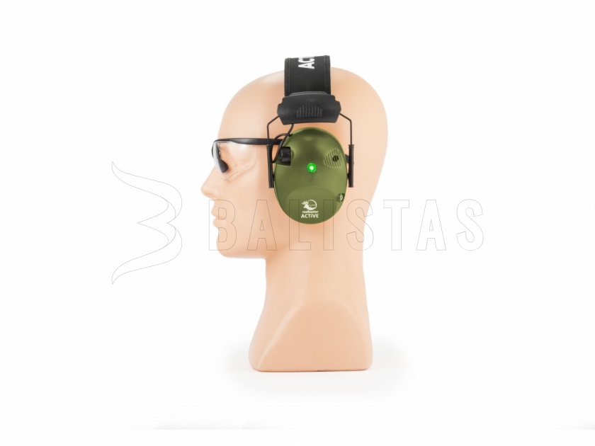 Casque + lunettes RealHunter Active Pro Green