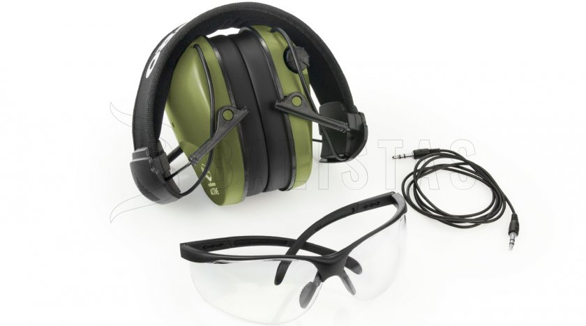 Casque + lunettes RealHunter Active Pro Green