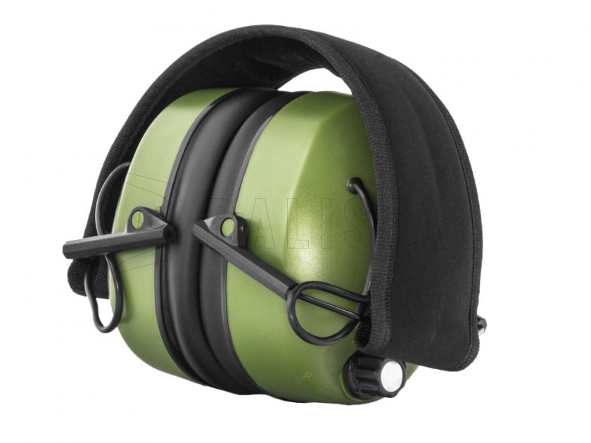 Casque d'écoute RealHunter Active Olive