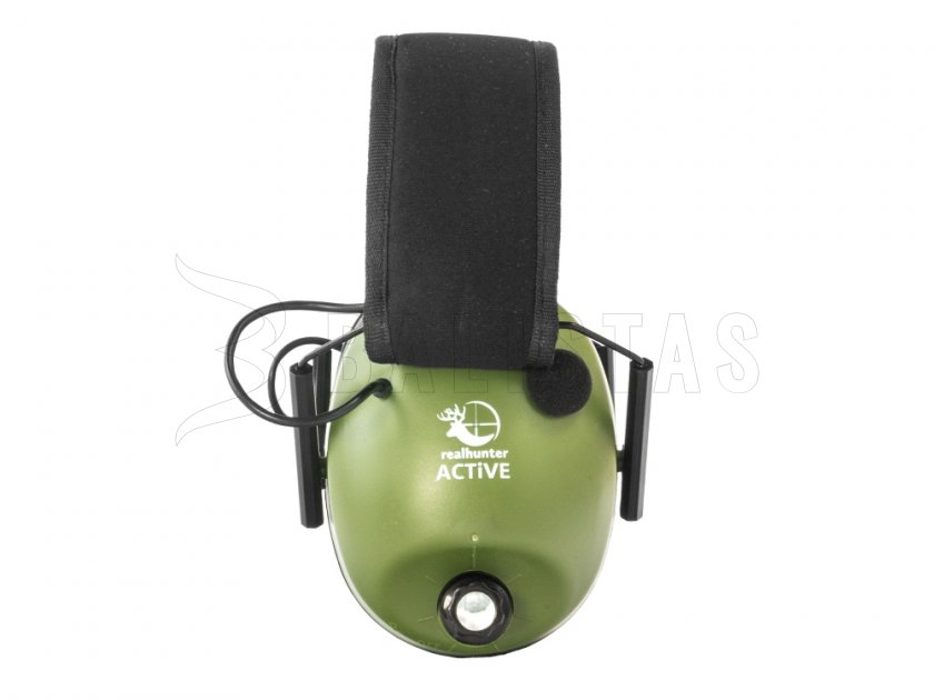 Casque d'écoute RealHunter Active Olive