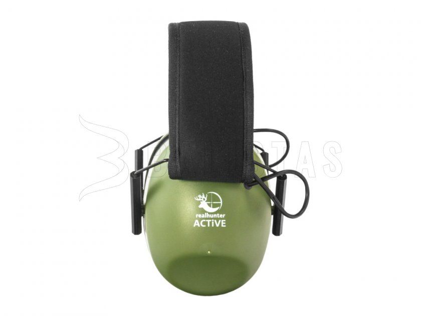 Casque d'écoute RealHunter Active Olive