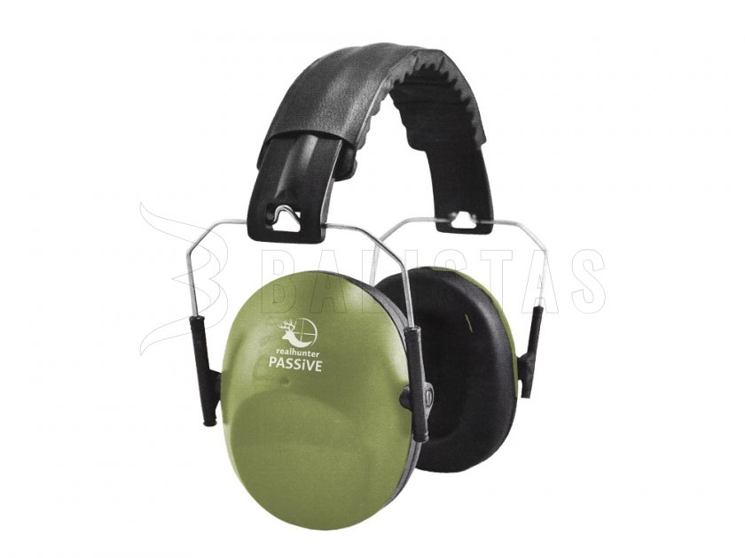 Casque d'écoute RealHunter Passive Olive