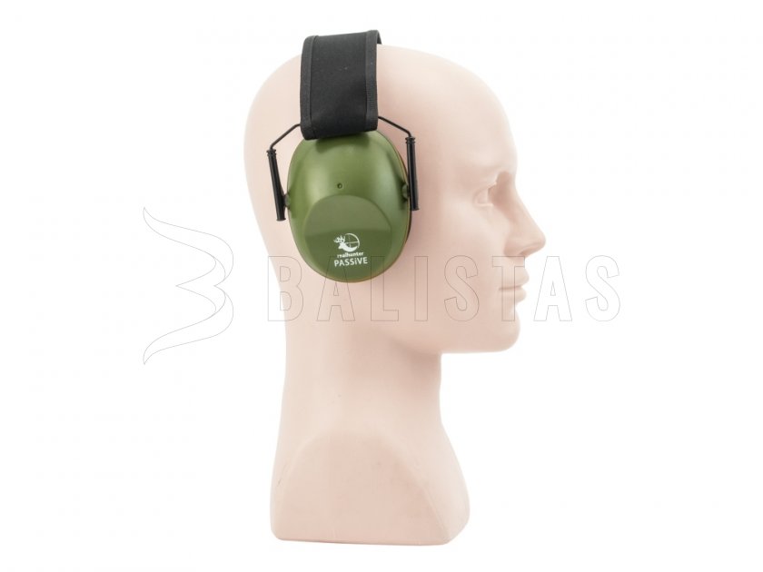 Casque d'écoute RealHunter Passive Olive