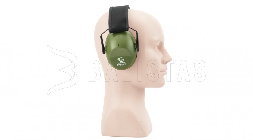 Casque d'écoute RealHunter Passive Olive