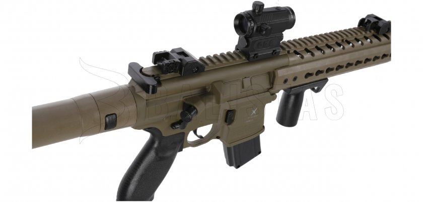 Carabine à air Sig Sauer MCX FDE 4,5mm avec collimateur