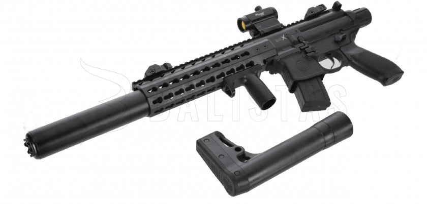 Carabine à air Sig Sauer MCX 4,5mm avec viseur point rouge