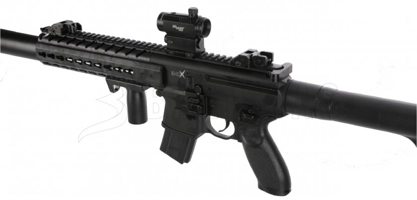 Carabine à air Sig Sauer MCX 4,5mm avec viseur point rouge