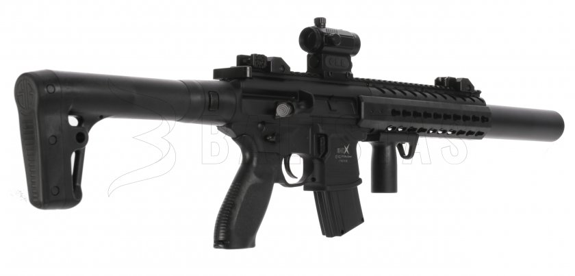 Carabine à air Sig Sauer MCX 4,5mm avec viseur point rouge