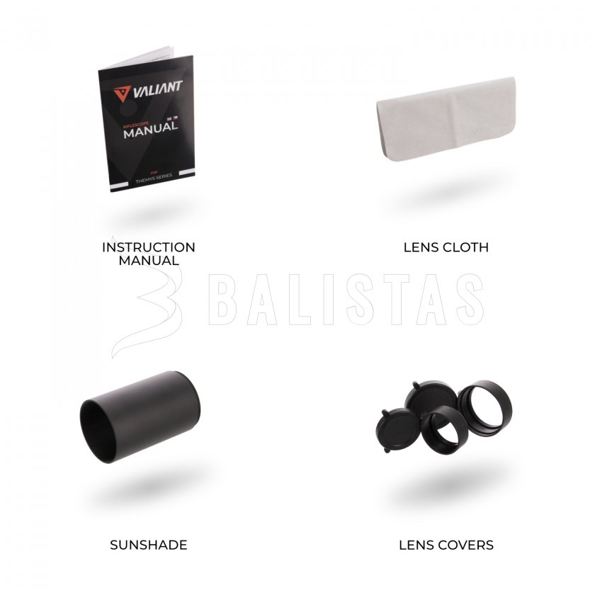 Lunette de tir Valiant Themys 4-12x40 AO FBR