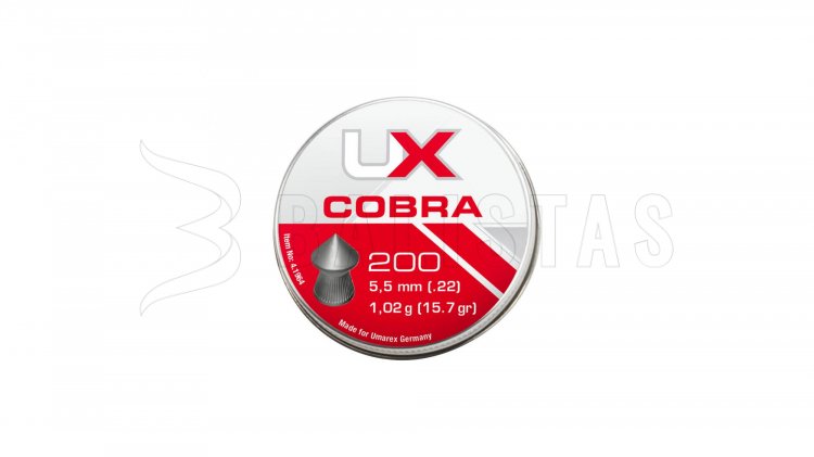 Diabolo Umarex Cobra 200pcs cal.5,5mm