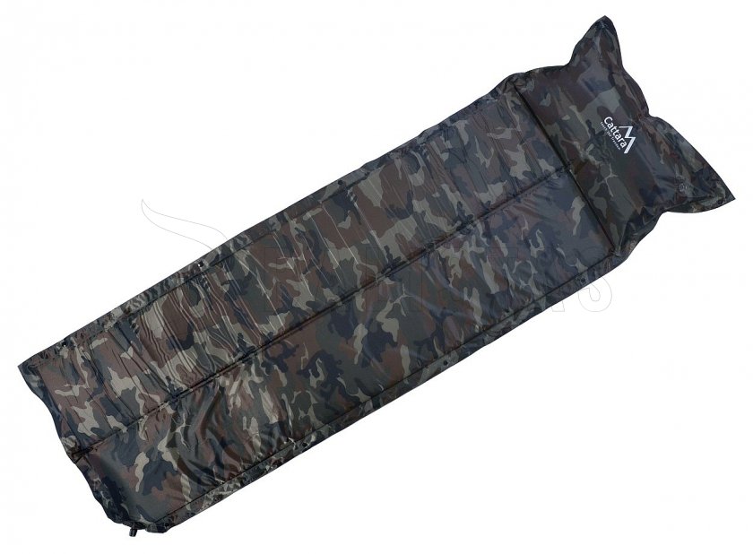 Matelas autogonflant Cattara Navy 2,5cm avec oreiller