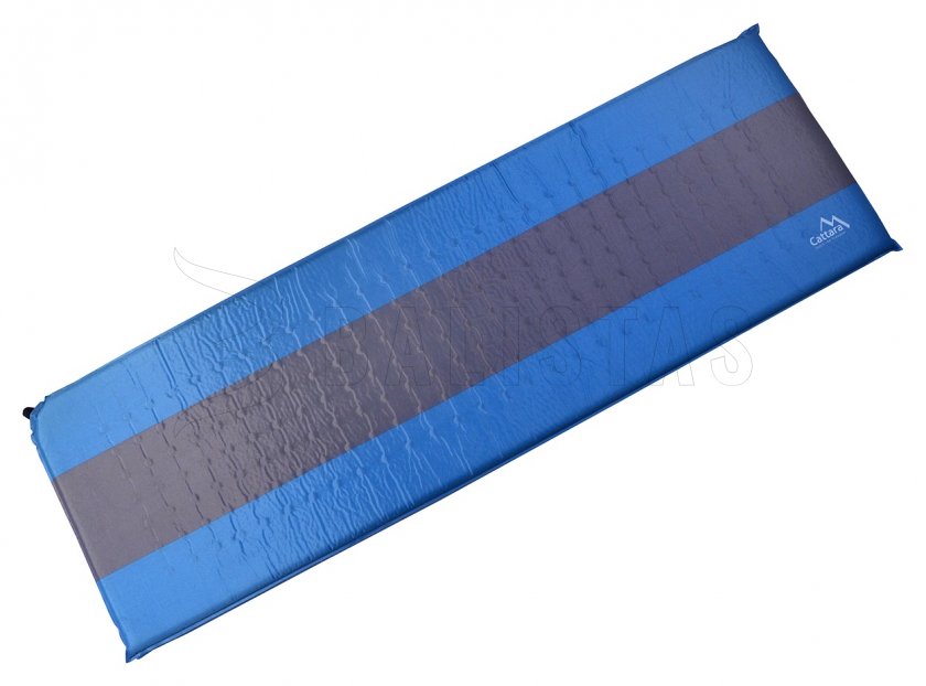 Matelas autogonflant Cattara 5cm bleu-gris