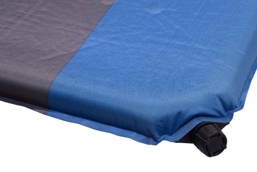 Matelas autogonflant Cattara 5cm bleu-gris