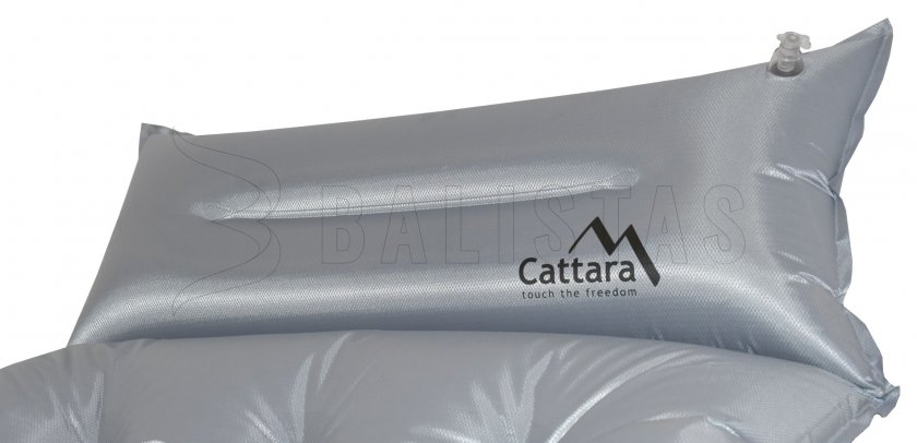 Tapis de sol autogonflant Cattara Midnight 180x66x4cm avec oreiller