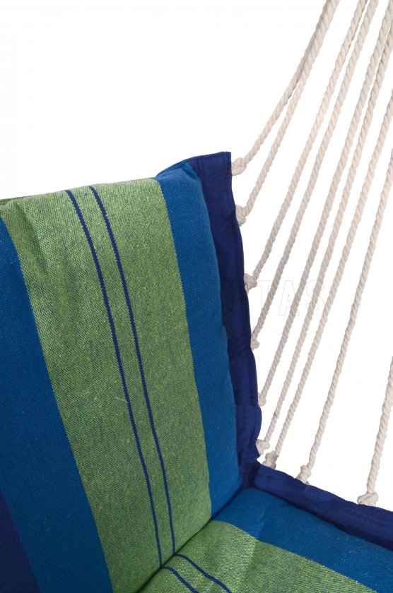 Hamac de siège 95x50 cm bleu-vert