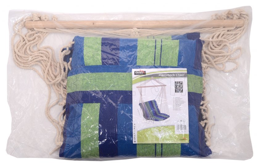 Hamac de siège 95x50 cm bleu-vert