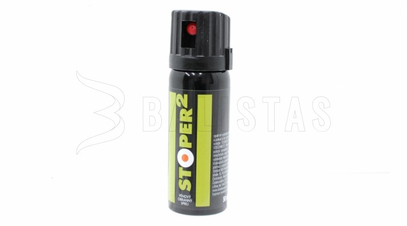 Spray de défense au poivre STOPER2 mousse 40ml