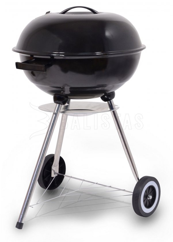 Barbecue au charbon de bois à couvercle Bari 46 cm
