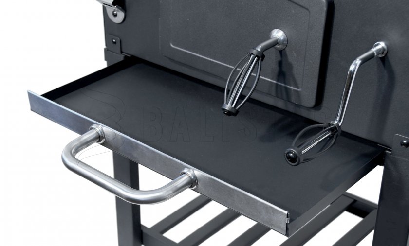 Barbecue au charbon de bois Royal, grille en fonte