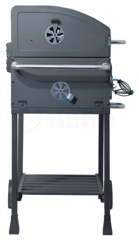 Barbecue au charbon de bois Royal, grille en fonte
