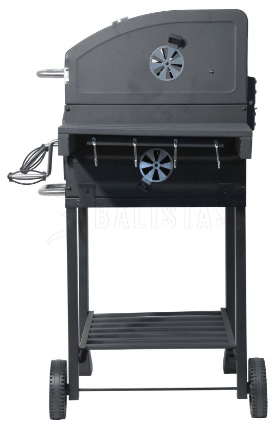 Barbecue au charbon de bois Royal, grille en fonte
