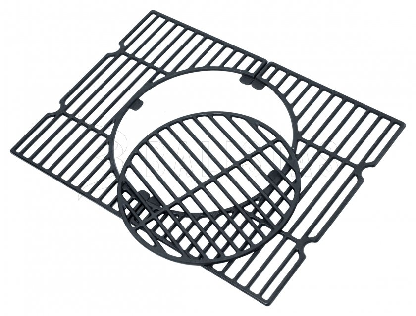 Barbecue au charbon de bois Royal, grille en fonte